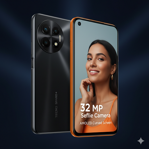 Ilustrasi ponsel Tecno (Gemini AI)